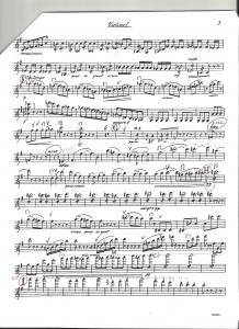 Gaelic Symphony Original Part - Vln. I, p. 3 